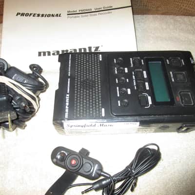 used Marantz PMD660 portable solid state recorder image 1