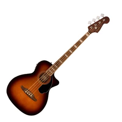 Fender Kingman Acoustic Bass Guitar - Shaded Edge Burst image 2