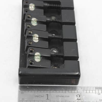4 String MIK Black Bass Guitar High Mass Piezo-Bridge WITHOUT Piezo image 8