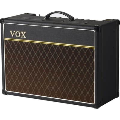 Vox AC15C1 Custom 2-Channel 15-Watt 1x12" Guitar Combo - Black image 2