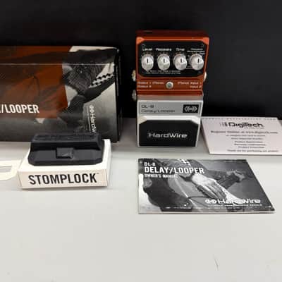 DigiTech Hardwire DL-8 Delay Looper With Box 2010s - Orange image 2