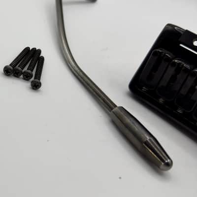 ESP Flicker II Tremolo System W/ Bar MIJ Japan 1980’s - Black image 2