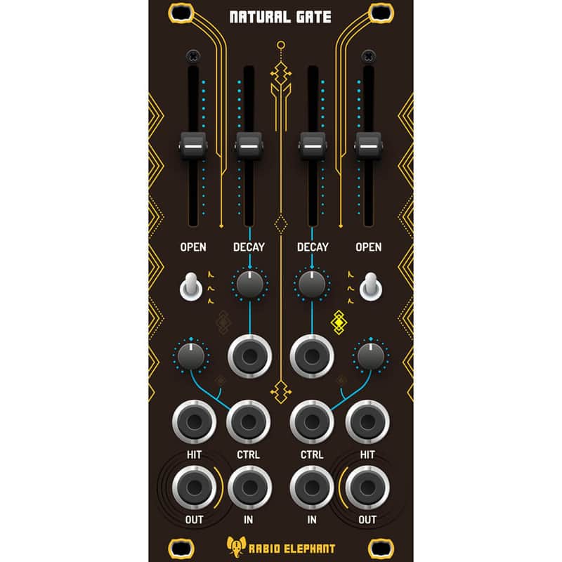 Rabid Elephant Natural Gate Eurorack Low Pass Gate Module image 1