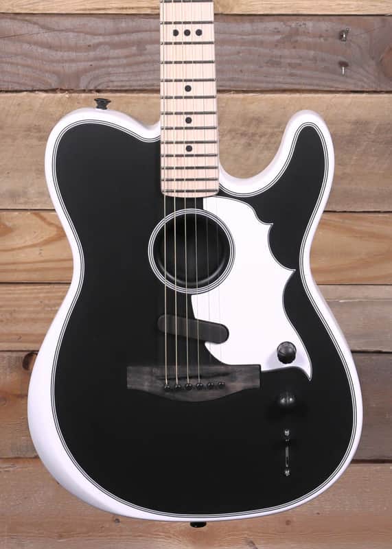 Fender Jack White Triplesonic Acoustasonic Telecaster w/ Case "Mint Condition" image 1