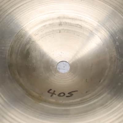 Pasha/Ufip 11" Grade A Thin Splash Cymbal Vintage 1970's 405g's image 11