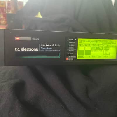 TC Electronic Wizard Series Finalizer Studio Mastering Processor 1990s - Black image 6