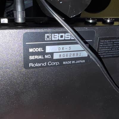Boss DR-5 Dr. Rhythm drum machine image 7