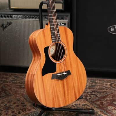 Taylor GS Mini-e Mahogany Left-Handed Acoustic/Electric Guitar - Mahogany with Gig Bag image 13