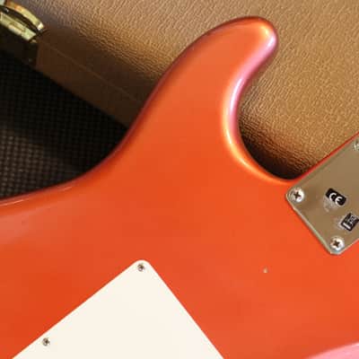 2019 Fender Custom Shop '60 Reissue Stratocaster Electric Guitar Journeyman Relic Candy Apple Red + COA OHSC image 16