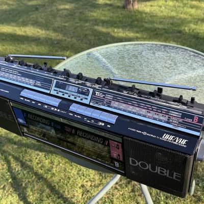 Victor RC-W77 Rare Vintage Boombox Serviced Tested Stereo Hi-Fi Analog image 3