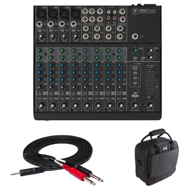 Mackie 1202VLZ4 12-Channel Mixer with Mixer Bag & Stereo Breakout Cable image 1