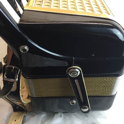 Vintage 1960's Hohner Verdi III M Accordion 120 Bass 9 Treble 3 Bass Reeds image 14