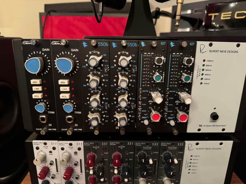 API 550B 500 Series 4-Band Equalizer Module 1990 - Present - Black image 1