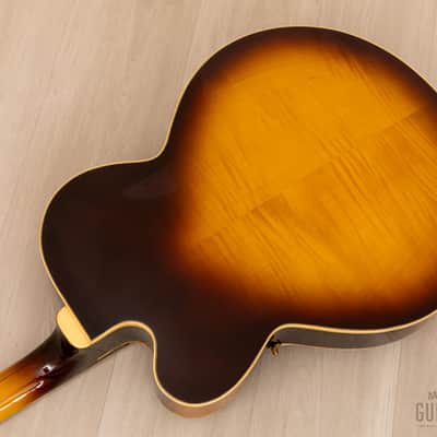 【フジゲン製】Greco J-115 JohnnySmith （1976年製） 1976 Greco J-115 Vintage Johnny Smith Archtop Guitar Sunburst | Reverb