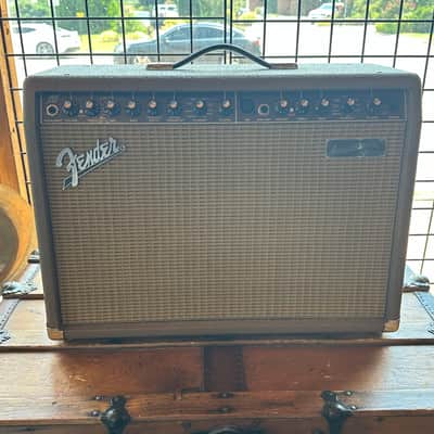 (18168) Fender Acoustasonic Junior DSP 2-Channel 2 x 40-Watt 2x8" Acoustic Guitar Amp with Onboard Effects 2004 - 2011 - Brown image 1