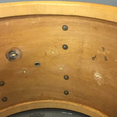 Vintage 1962 Slingerland Chicago Niles USA American Bass Drum 14x20 Black Diamond Pearl Limited Edition Gene Krupa image 21
