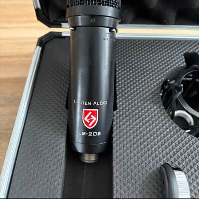 Lauten Audio LS-208 Large Diaphragm Cardioid Condenser Microphone 2018 - 2020 - Black image 6