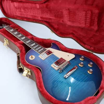 Gibson Les Paul Standard '60s Figured Top Electric Guitar - Blueberry Burst image 9