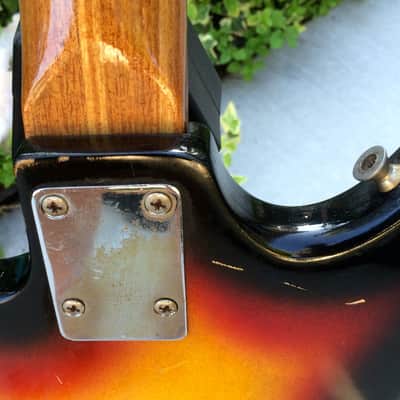 Rare Teisco ET-400 60's 3 Color Sunburst image 11