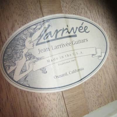 Larrivee L-03 fast neck vine special 2022 Natural Acoustic Guitar w/ohsc image 7