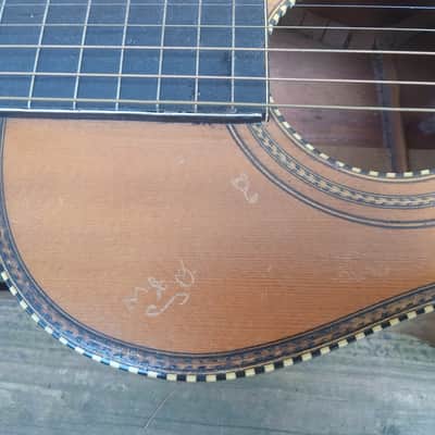 Vintage 1920's Herwin Acoustic Parlor Guitar Project! Record Label, Charlie Patton! image 5