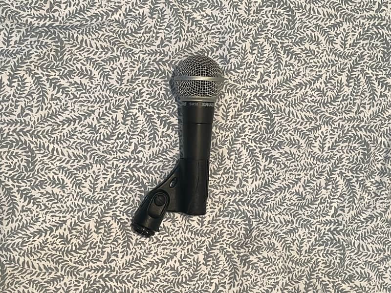 Shure SM58 Handheld Cardioid Dynamic Microphone 1984 - Present - Black image 1