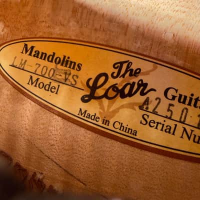 The Loar LM-700 Supreme F-Style Mandolin 2010 - 2019 - Vintage Sunburst image 16