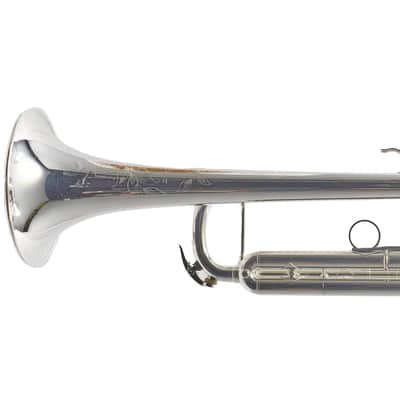 S.E. Shires Q10RS Q-Series Professional Bb Trumpet in Silver Plate SN Q33774 image 6