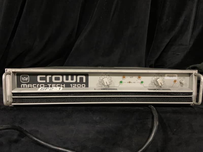Crown Micro-Tech 1200 Power Amplifier image 1