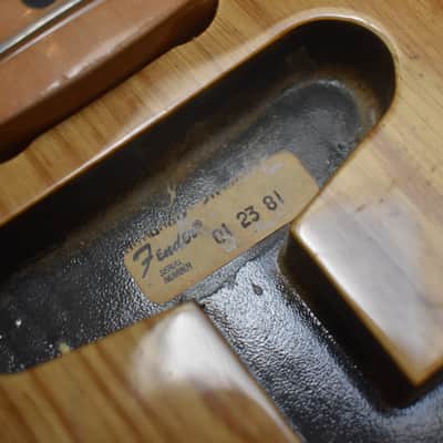 1978 Fender Stratocaster Left-Handed Lefty | Natural Finish W/OHSC image 24