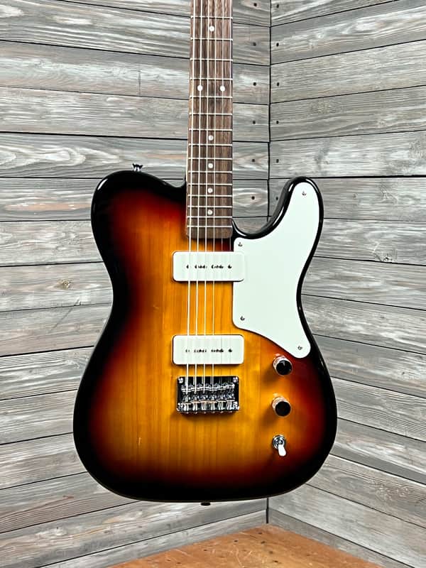 Squier Paranormal Baritone Cabronita Telecaster in Sunburst (3085-8K) image 1