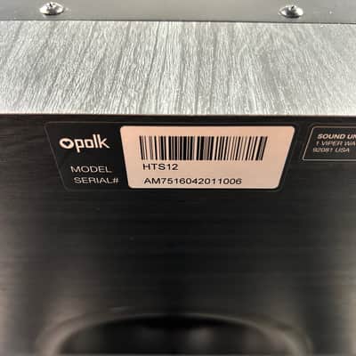Polk HTS12 Powered Subwoofer image 11