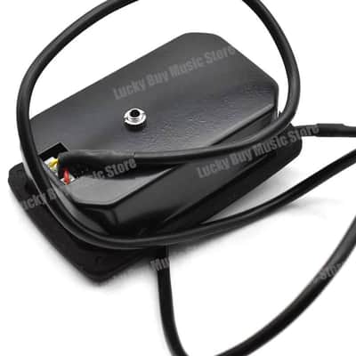 SE-4N 4 Band EQ Acoustic Guitar Preamp with Round Digital Procedding Tuner Equalizer image 5