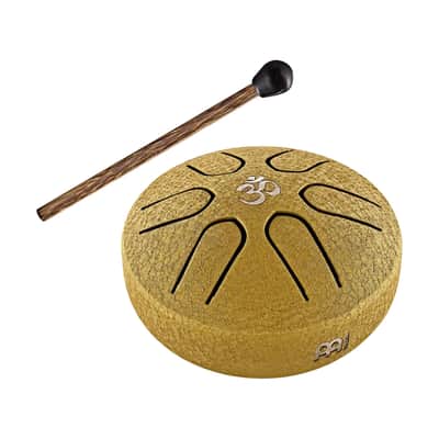Meinl Sonic Energy Pocket Steel Tongue Drum, A Major, Gold image 4