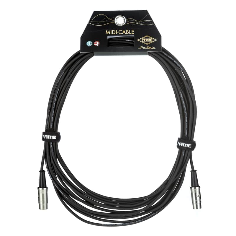 Fame Pro Series x Neutrik MIDI-Kabel 10 m - MIDI Cable image 1