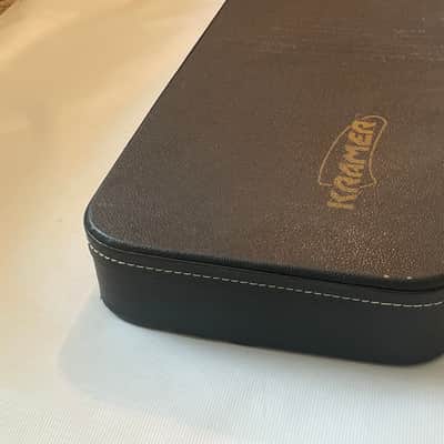1980's Kramer Focus Pacer Black Tolex Hardshell Electric Guitar Case image 4