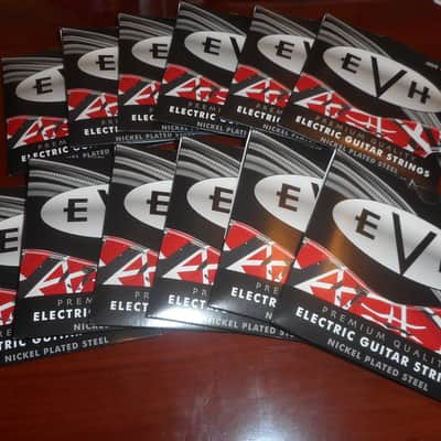 12 SETS! EVH Premium Electric Guitar Strings, 9-42 - 022-0150-042