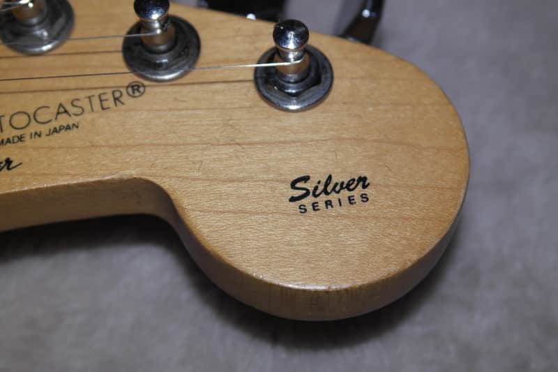93-94 MIJ Japan Fender Squier Silver Series Stratocaster Black