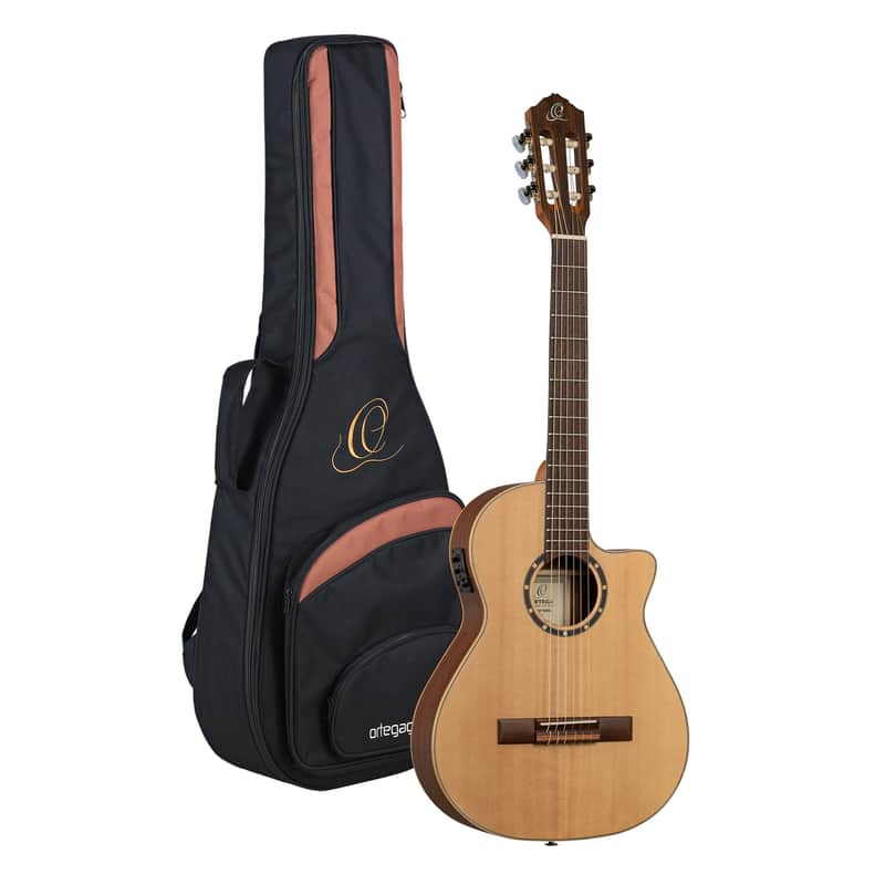 Ortega RCE125-3/4 Family Series Spruce Top Mahogany Neck 3/4 Size Nylon 6-String Classical Acoustic Guitar w/Gig Bag image 1