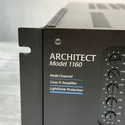 ARCHITECT MODEL 1160 MULTI-CHANNEL CLASS H AMPLIFIER #6324Q (ONE) TrueHeartSound image 3