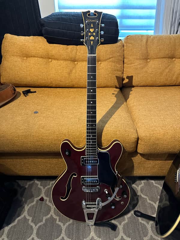 Standel  420-CV Custom Mid 1960’s - Cherry image 1