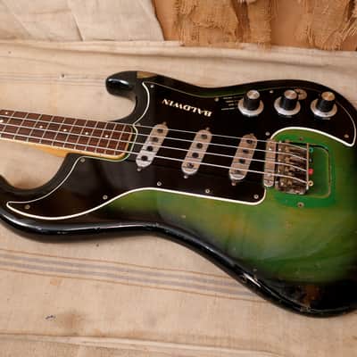 Baldwin Jazz Bass 1967 Greenburst image 11