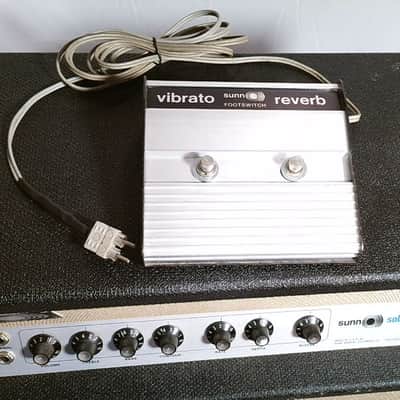 Sunn Solarus 60 watt twin-12 Combo Guitar amplifier -1967 image 7