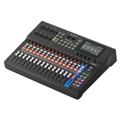 Yamaha MGX16 B 22-Channel Digital Mixing Console Live Sound Bundle with 2x DBR10 700W Powered Loudspeakers image 2