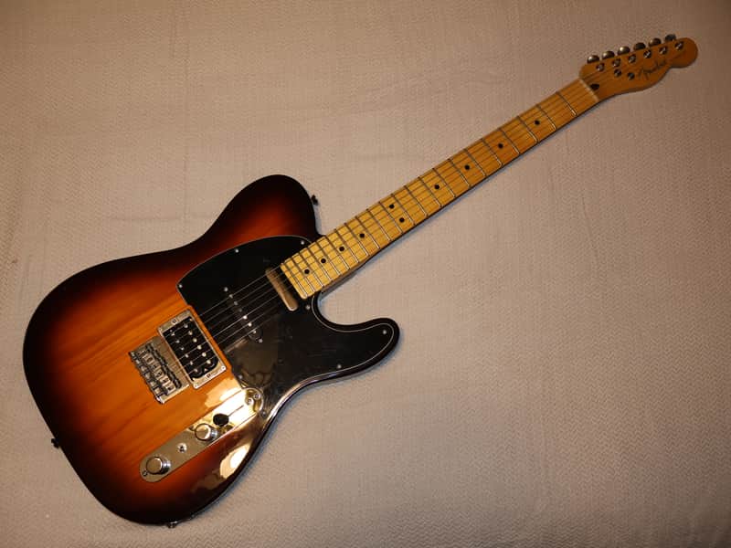 Fender Modern Player Telecaster Plus 2018 Honey Burst Limited Edition Very Good Condition with Hardshell Case!