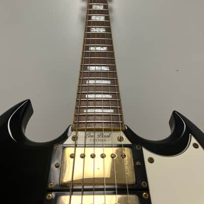 Epiphone G-400 Les Paul (SG) Custom 1999 - 2012 - Ebony image 3