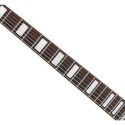 Used Ibanez AS73GMSF AS Artcore Semi-Hollow Guitar - Moonstone Silver Flat image 3