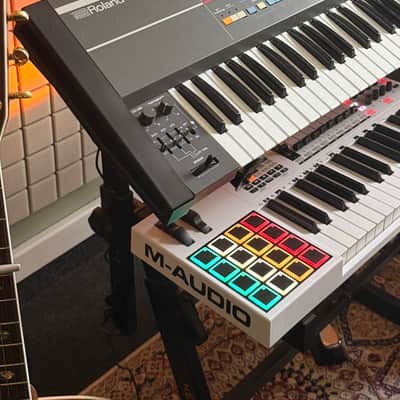 Roland Juno-106 61-Key Programmable Polyphonic Synthesizer 1984 - 1985 - Black image 3