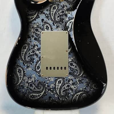 Fender Custom Shop 1957 Stratocaster, Time Machine Series, Heavy Relic, Gold Hardware, Black Paisley, w/HSC image 13