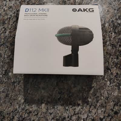 AKG D112 MKII Cardioid Dynamic Bass Drum Microphone 2010s - Gray image 3